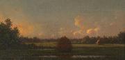 Martin Johnson Heade Haystacks oil painting artist